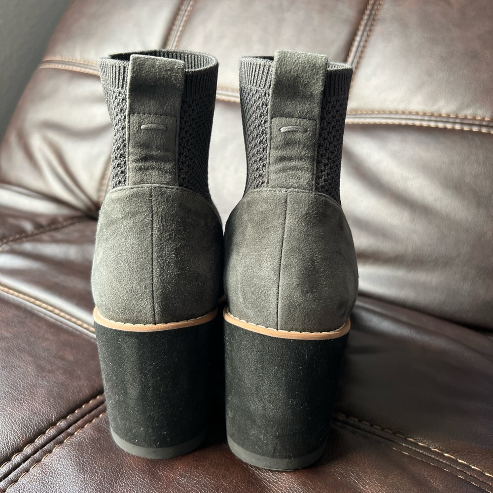 Eileen Fisher Black Heeled Boots